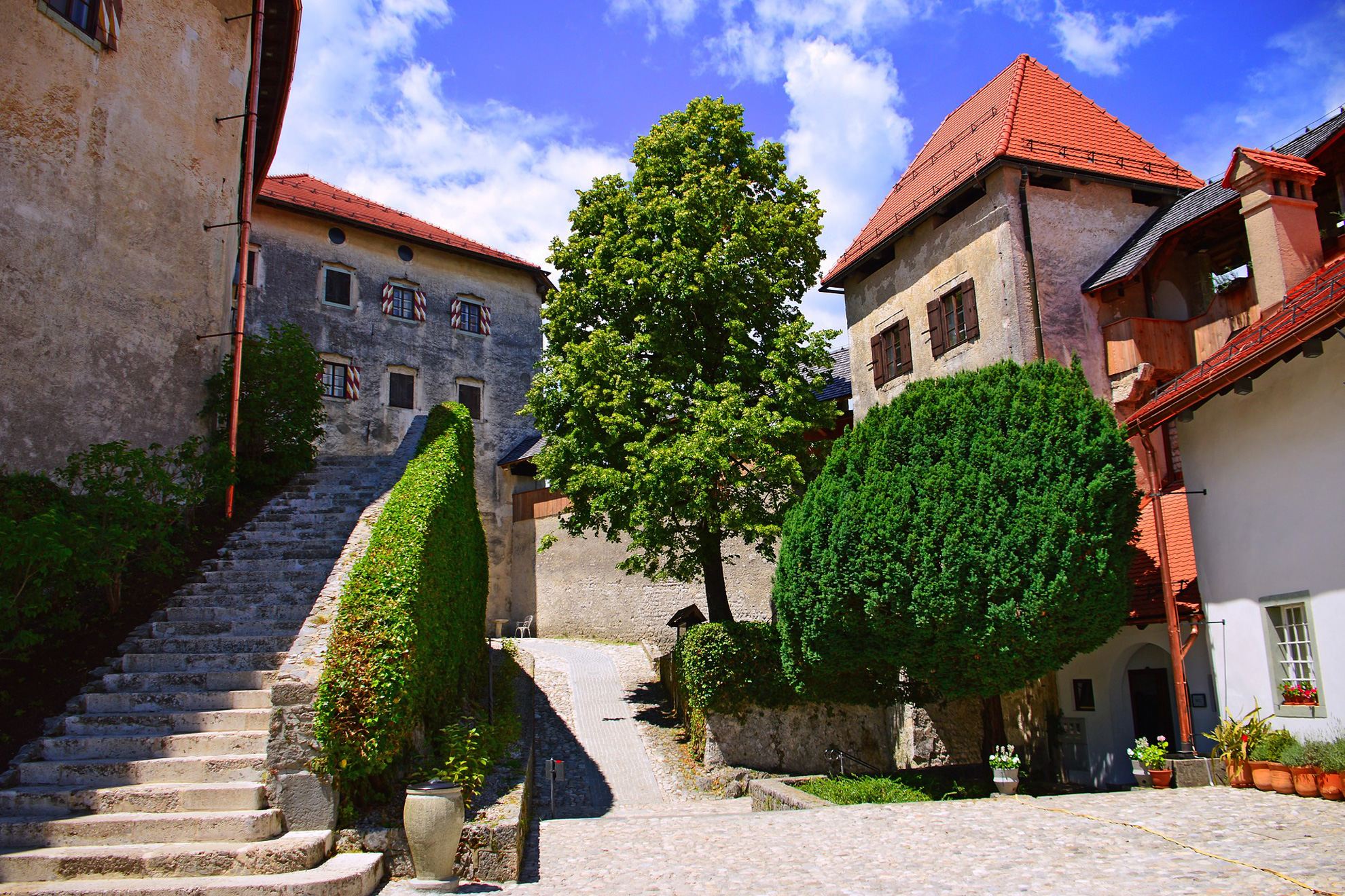 Приказно пътешествие - Словения и Хърватия - Зъмъкът Блед, Словения - Bled Castle, Slovenia